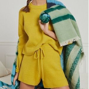 Anthropologie Knit Loungewear Set